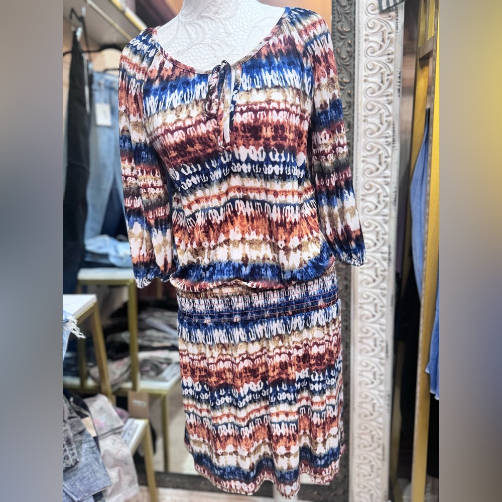 Gredana Long Sleeve Midi Dress